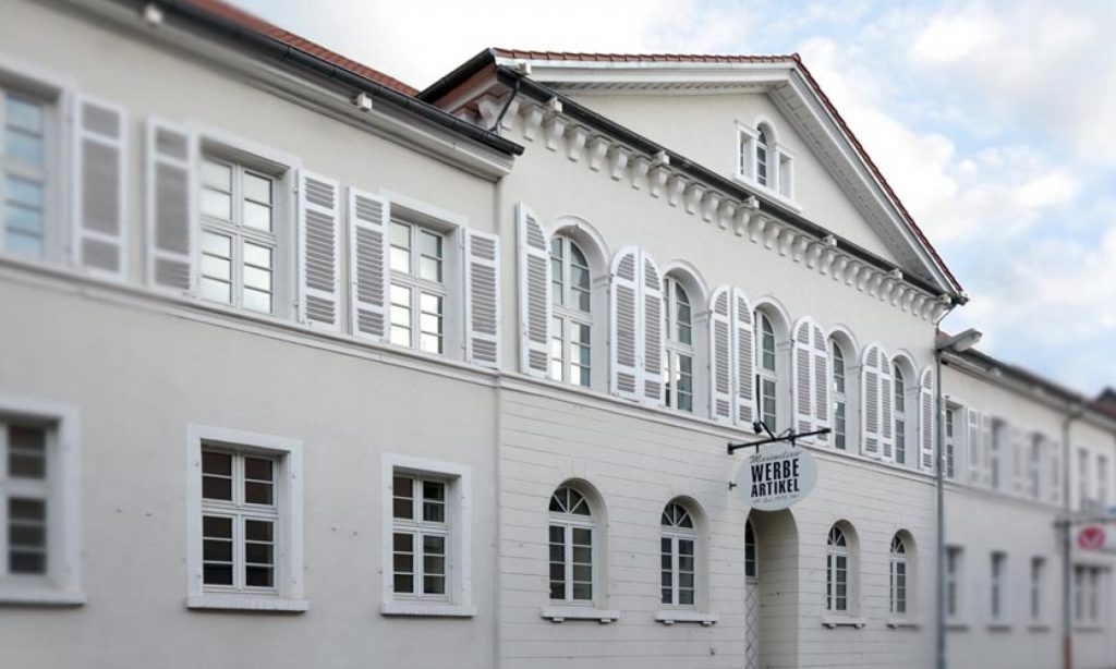 MAXIMILIAN-Werbeartikel-Gebäude