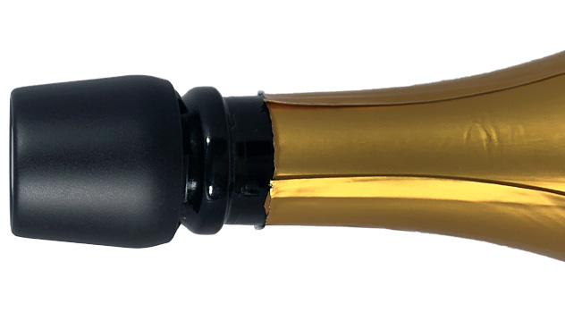 Sektverschluss mit Logo