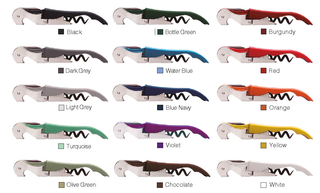 Korkenzieher-Kellnermesser-Pulltex-Pulltaps-Basic-Farben