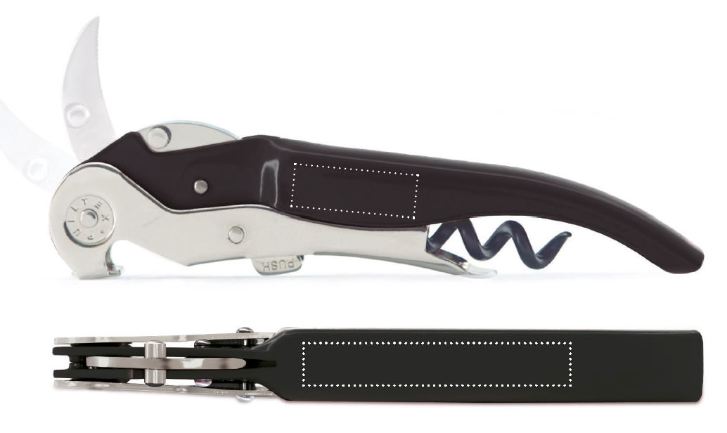 Korkenzieher-Kellnermesser-Pulltex-Pulltaps-ClickCut-schwarz