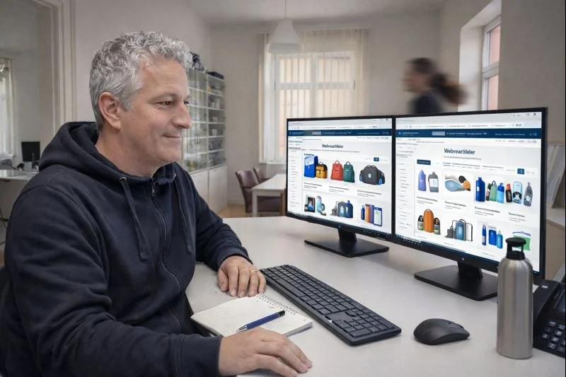 Werbeartikel-Recherche