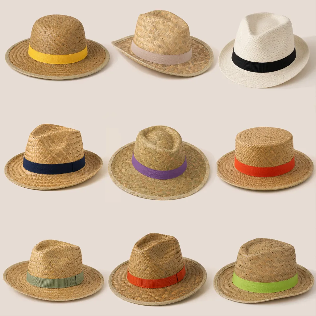 Strohhüte-Alle-Modelle
